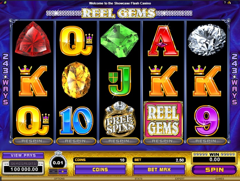 Игровые автоматы «Reel Gems» — спешите играть в казино